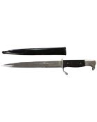 A miniature German bayonet Extraseitengewehr 98 style, G G Leykauf, Nuremberg,