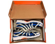 A pair of Nike Air Pegasus+ 2007 running shoes, marine/silver, size UK8, brand new & boxed.