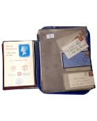 An interesting collection of early 19th century and Victorian stamped letters,