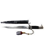 A miniature German bayonet Extraseitengewehr 98 style, probably circa 1918-1939,