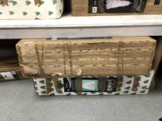 Four artificial Christmas trees in boxes CONDITION REPORT: Contents not checked