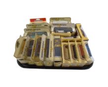 A tray of die cast model vehicles including Days Gone and Models of Yesteryear.