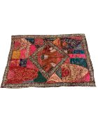 A patch work wall hanging 140 cm x 97 cm