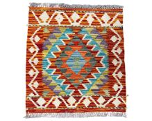 A Chobi kilim 51 cm x 47 cm