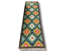 A Maimana kilim runner 208 cm x 65 cm