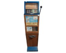 A Glenvil coin operated one armed bandit.