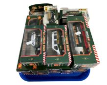 A tray of Corgi Eddie Stobart boxed die cast vehicles.
