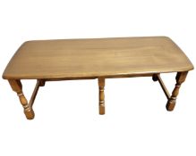 An Ercol rectangular coffee table,