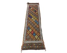 A Suzni kilim runner 235 cm x 65 cm
