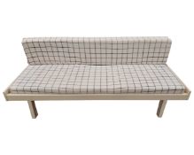 A 20th century Continental painted sofa bed.