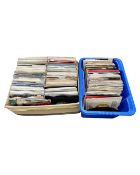 Two boxes of singles including Wings, Cliff Richard etc.