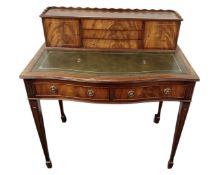 An Edwardian style lady's writing desk.