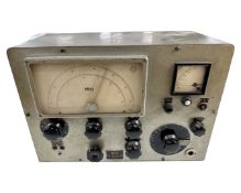 A Twentieth century German metal cased radio