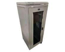 A Prism server cabinet.