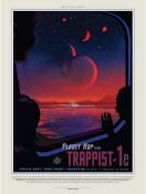 NASA posters - Planet hop from Trappist - 1e, and Mars Explorers wanted,