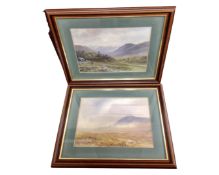 William Henry Dyer (1890-1930), Dartmoor, watercolour,