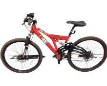 A Diamond Back Hi-Tensile steel frame front suspension mountain bike.