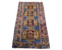 An Afghan rug,