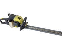 A Challenge petrol hedge trimmer.