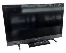 A Sony Bravia 24