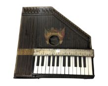An American piano zither type C.