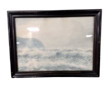 Victor Noble Rainbird (1887-1936), The Incoming Tide, watercolour, framed. 35 cm x 25 cm.