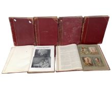 A set of six early 20th century volumes regarding the French newspaper L'Illustration.