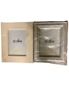 One crate containing twenty seven Xenos 13 cm x 18 cm photo frames, in various finishes,