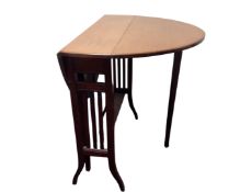 A 19th century mahogany Sutherland table.