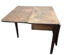 A 19th century mahogany gate leg table.