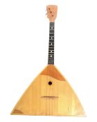 A three string balalaika.