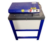 An industrial paper shredder.