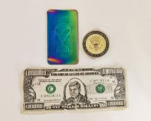 A novelty 'Alien Metal from Area 51' 1 oz t.