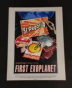 Official NASA posters for 51 Pegasi b (the first exoplanet discovered that orbits a sun-like star)