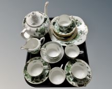 A Coalport Cathay 20 piece tea service.