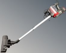 A Goodmans electric stick vacuum.