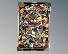 A box of key rings