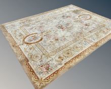 A machined Abusson style carpet,