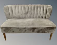 A contemporary Art Deco style settee