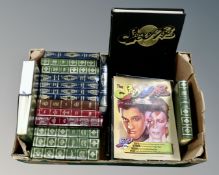 A box of three folders containing 