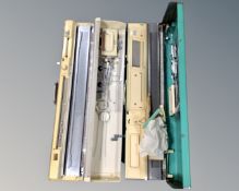 Two knitting machines : Brother KH-891 and Jones KH-800