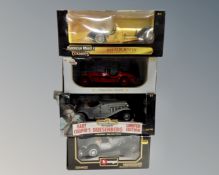 A Burago Diamond 1-20 die cast vehicle : Mecedes Benz 500K roadstar 1936,