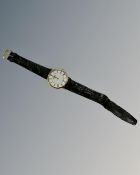 A Raymond Weil of Geneva 18ct gold electroplated wristwatch