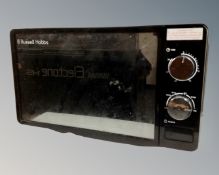 A Russell Hobbs microwave
