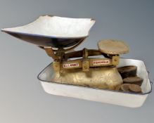 A set of antique W. A. T.