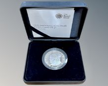 The Royal Mint : The 100th Anniversary of the death of Edith Cavell UK silver proof £5 coin, 28.28g.