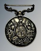 A Victorian silver army Long Service Good Conduct medal, 1859-1874, swivel suspension named to G.