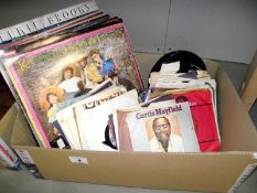 A good collection of LP albums including subway Slough artists, XTC, Elton John, Bowie, Pink Floyd