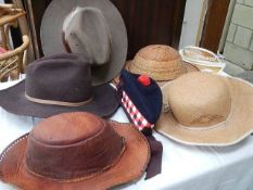 A mixed lot of good hats.