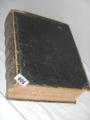 A late 19th century family Bible.